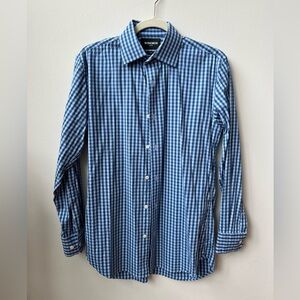 Bonobos Blue Gingham Shirt